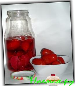 Помидоры в розовом рассоле