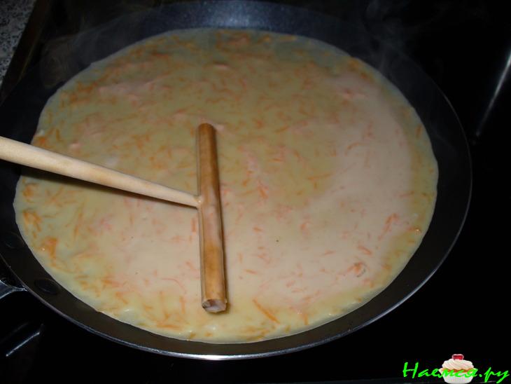 Морковные блинчики