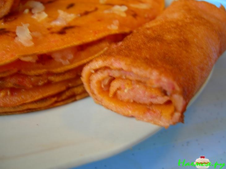 Томатные блинчики «Лето красное»