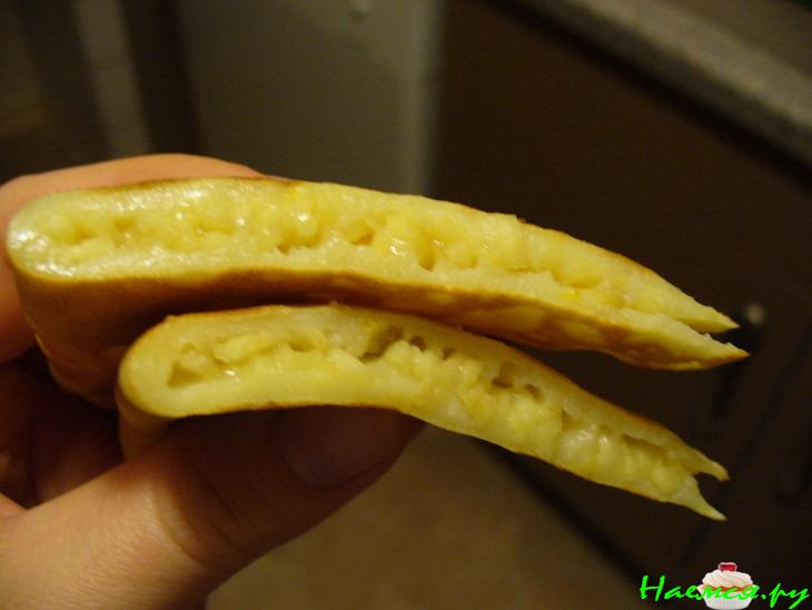 Блинчики с яблочной начинкой и апельсиновым ароматом