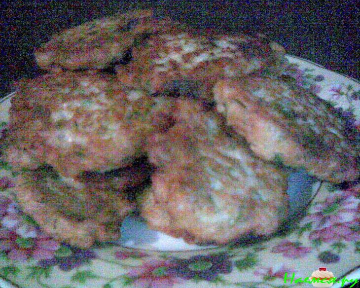 Рисово-овсянные оладушки (они же рисовые биточки, котлетки...) Рисово-овсянные оладушки (они же рисовые биточки, котлетки...)