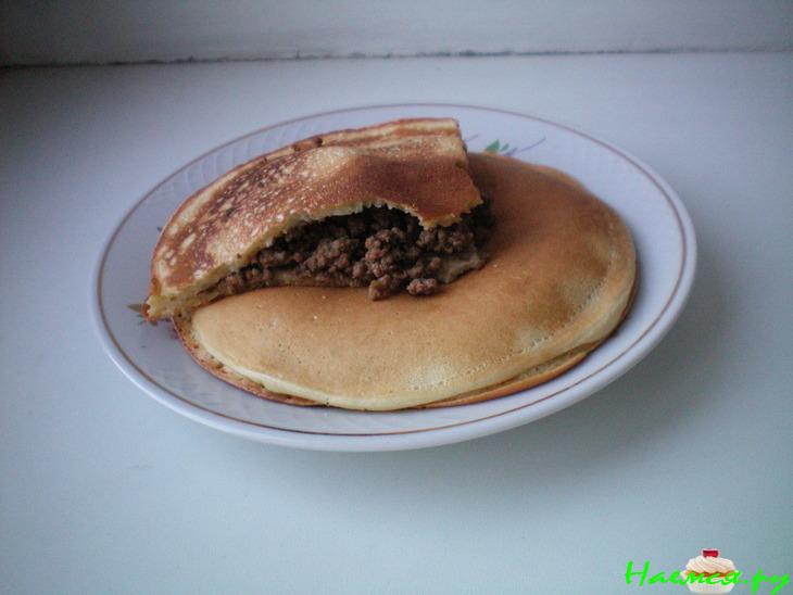 Нежнейшие блинные лепёшки с наполнением