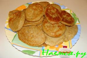 Оладьи овсяные "Вкусные"