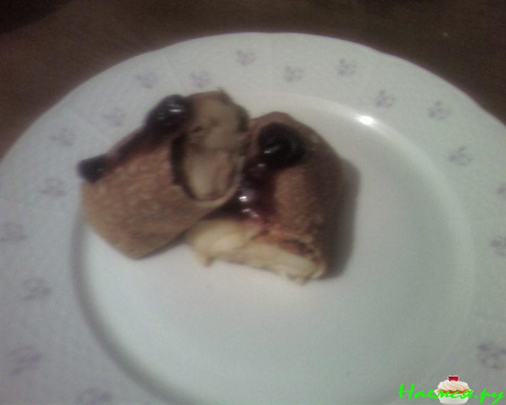 Блинчики с яблоками Блинчики с яблоками