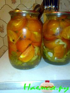 Консервируем помидоры кусочками