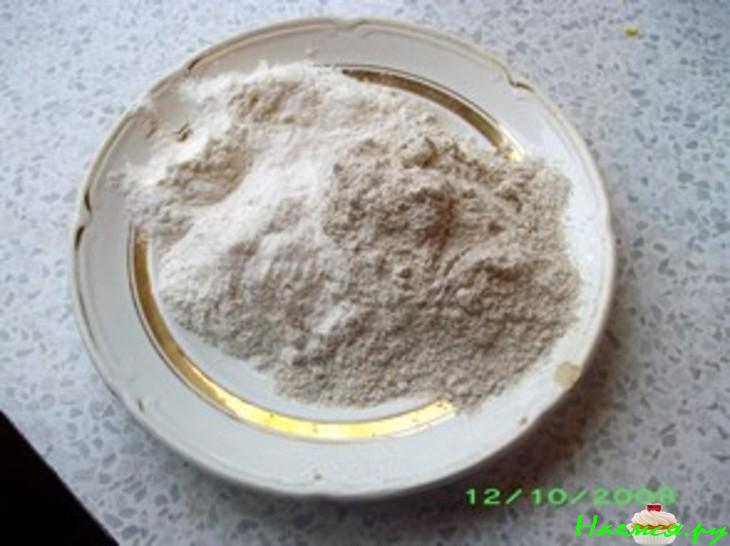 Сырники ржаные с малиной