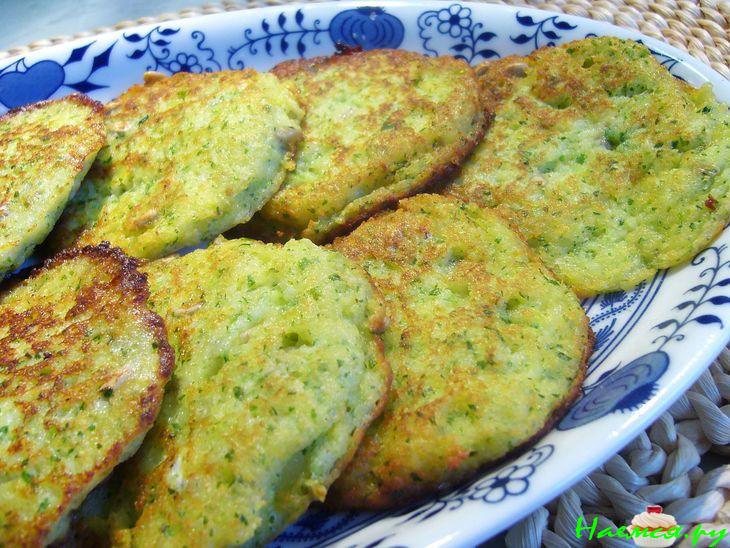 Картофельные драники с сельдереем