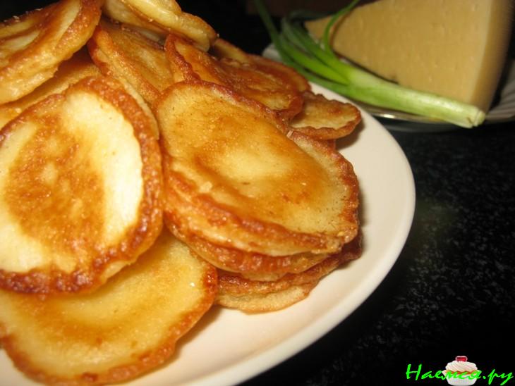 Оладьи с сыром "Мини-пирожки" Оладьи с сыром "Мини-пирожки"