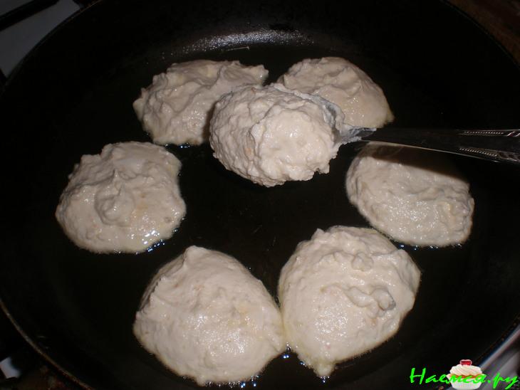 Сырники с яблоками