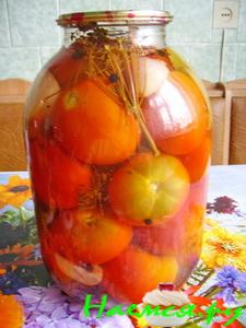 Маринованные помидоры с лимонной кислотой Маринованные помидоры с лимонной кислотой