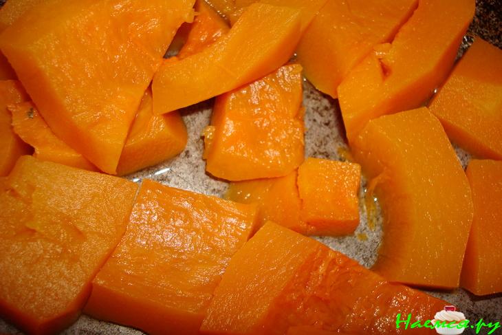 Оладьи из тыквы с курагой