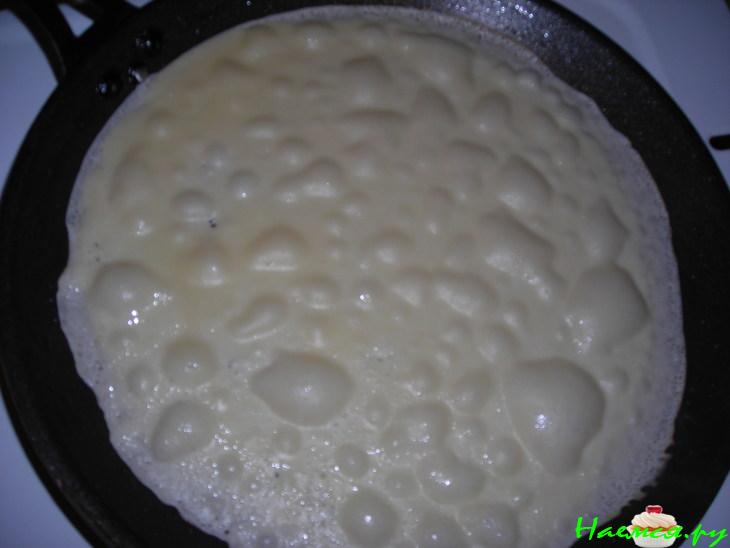 Блинчики с начинкой из капусты и яиц