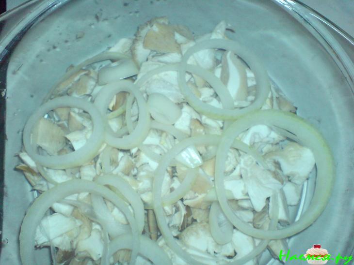 Оладьи грибные