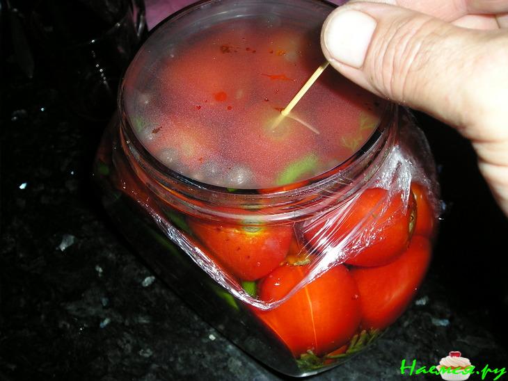 Помидоры маринованные в микро