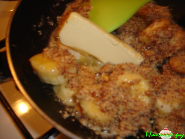 Блинчики с бананами