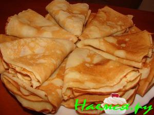 Тоненькие тыквенные блинчики Тоненькие тыквенные блинчики