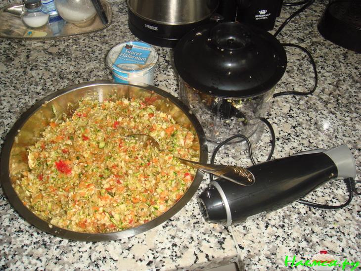 Овощные оладушки "вкусняшки"