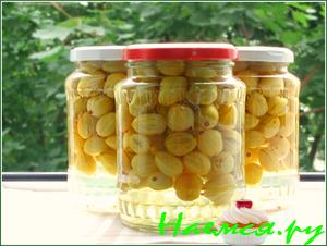 Крыжовник в сиропе