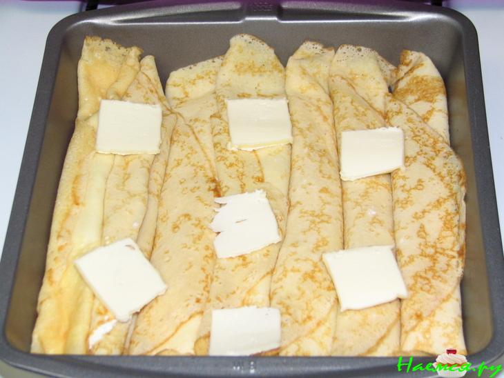 Блинчики "Неженка" с творогом и изюмом