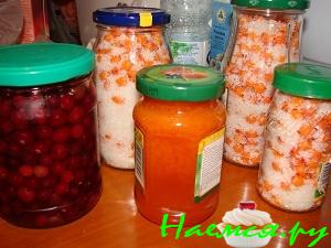 Витамины на зиму (облепиха и клюква)