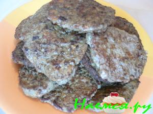 Печёночные оладья