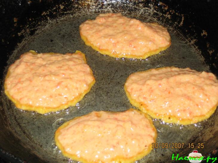 Оладушки из тыквы