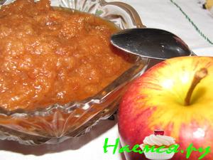 Яблочное пюре на зиму