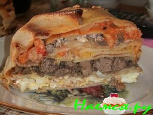 Блинный пирог "Многослойный" Блинный пирог "Многослойный"