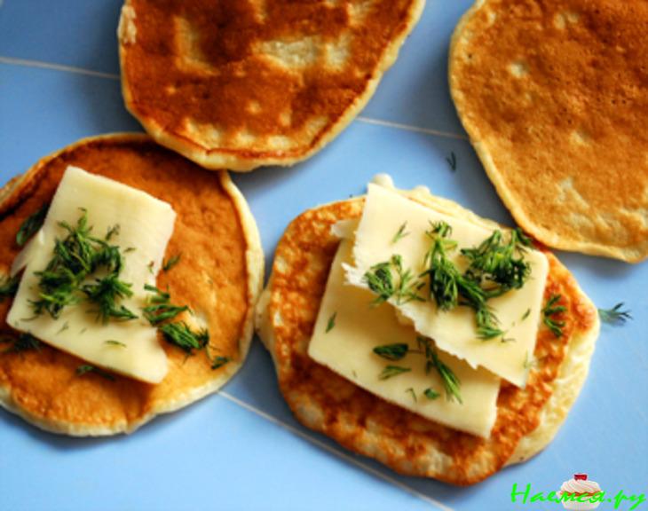 Оладьи с сыром для любимых
