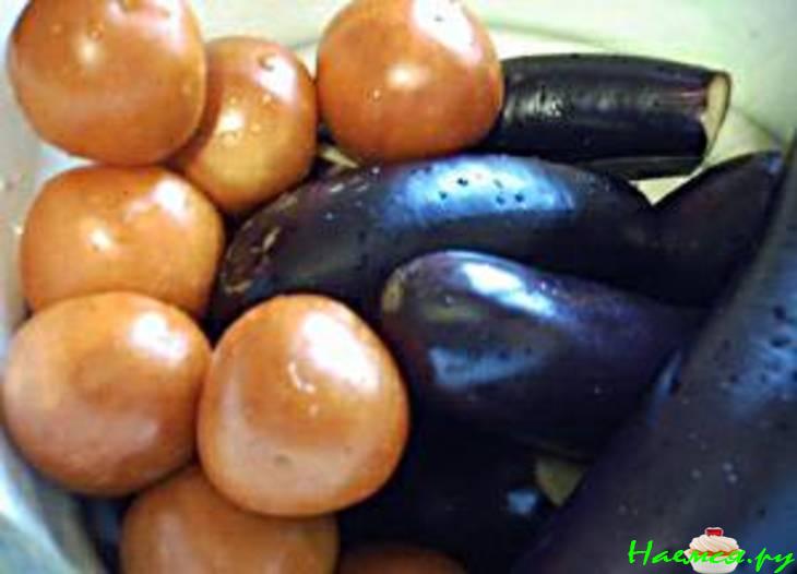 Острая закуска из баклажан (на зиму)