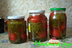 Помидорки маринованные (заготовка впрок)