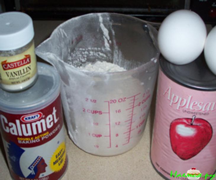 Блинчики из яблочного пюре