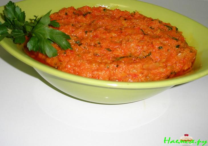 Икра из кабачков (мой вариант)