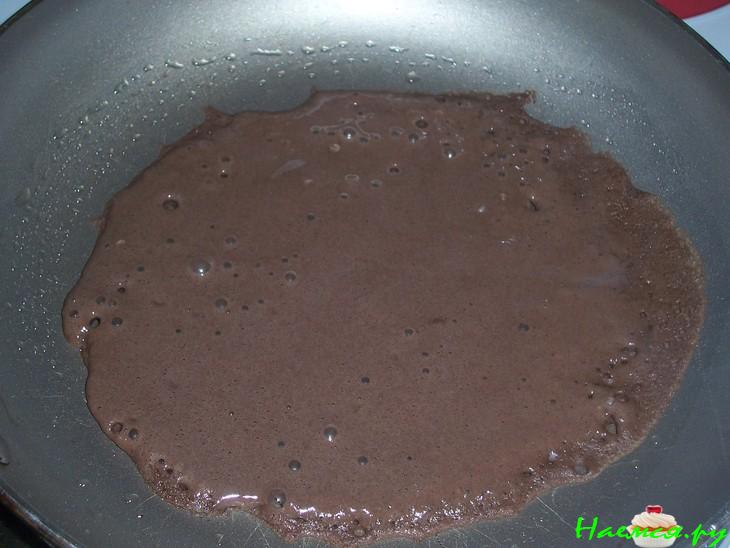 Шоколадно-бисквитные оладьи Шоколадно-бисквитные оладьи