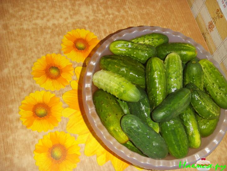 Огурцы соленые "Проще простого" (вариант)