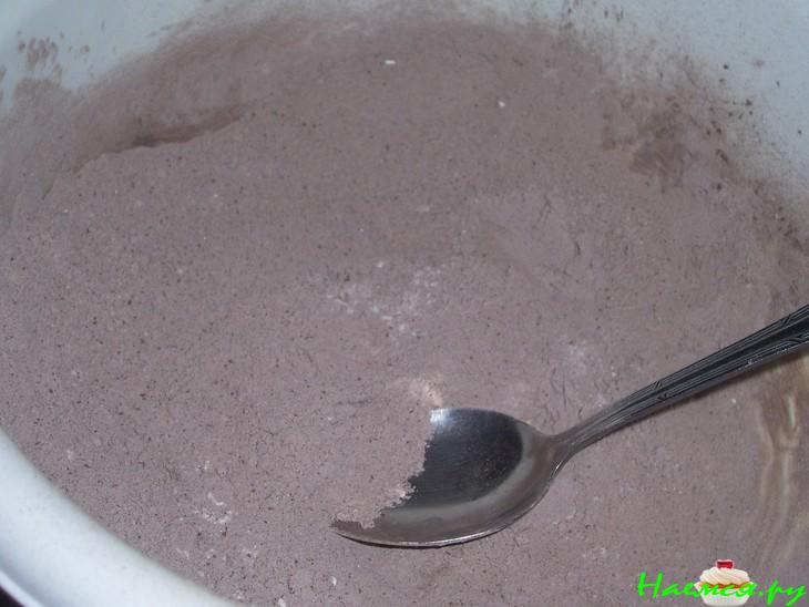 Шоколадно-бисквитные оладьи Шоколадно-бисквитные оладьи