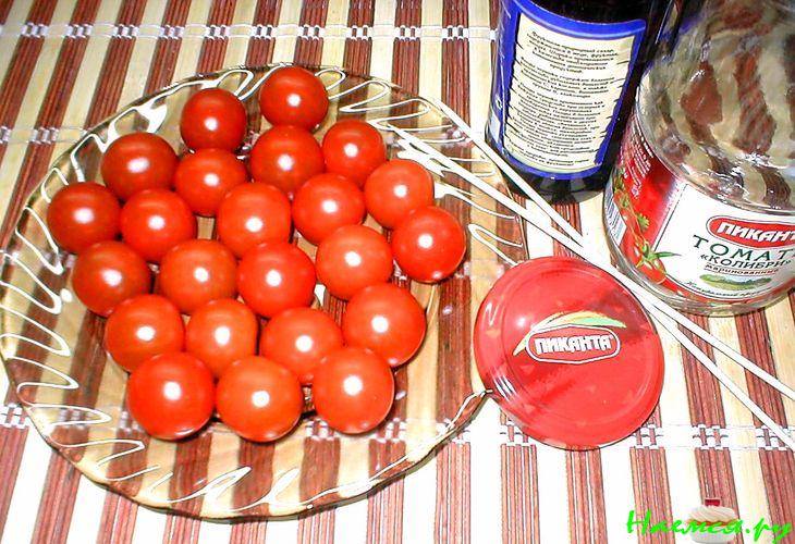 Консервированные...свежие помидоры