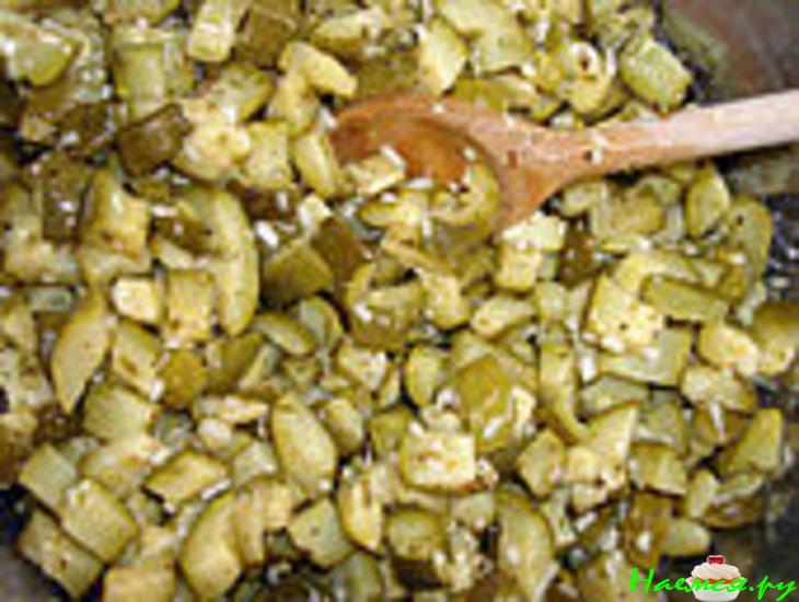 Кабачки прянные на зиму