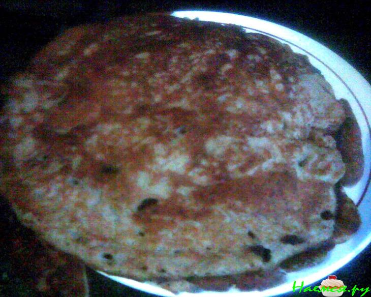 Сдобные гречневые блины