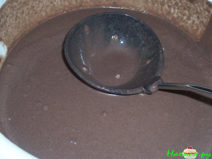 Шоколадно-бисквитные оладьи Шоколадно-бисквитные оладьи