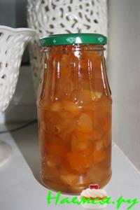 Яблочное варенье с курагой Яблочное варенье с курагой