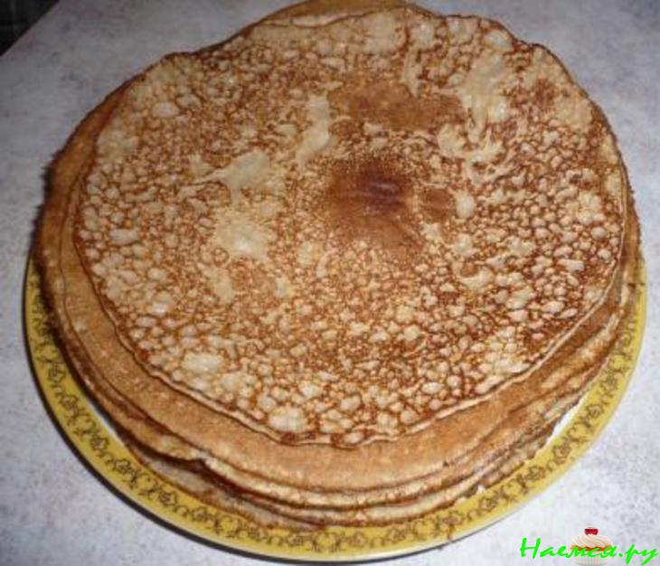 Гречневые блинчики и вариант начинки Гречневые блинчики и вариант начинки