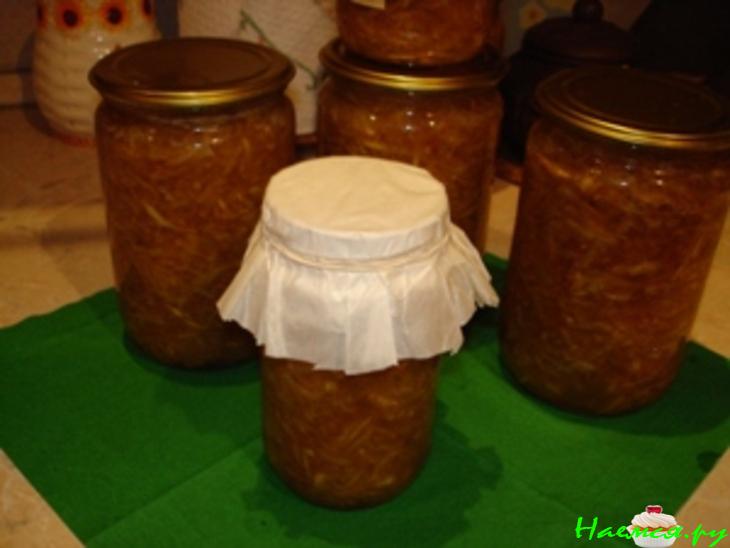 "Сырое варенье из айвы"