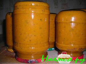 Икра из кабачков (вариант)