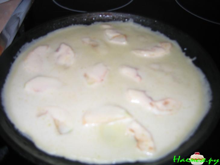 Блинчики с яблочным припеком