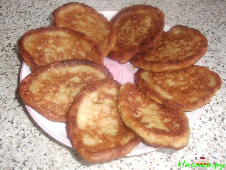 Сладкие кабачковые оладьи