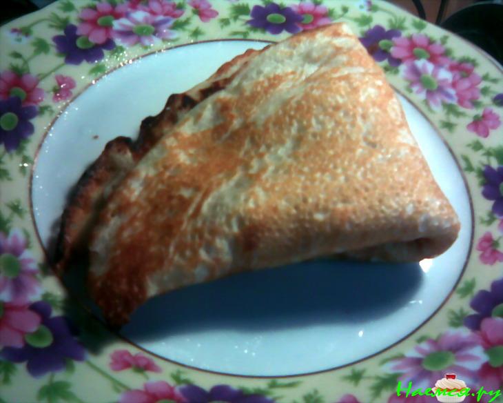 Постные дрожжевые блины Постные дрожжевые блины