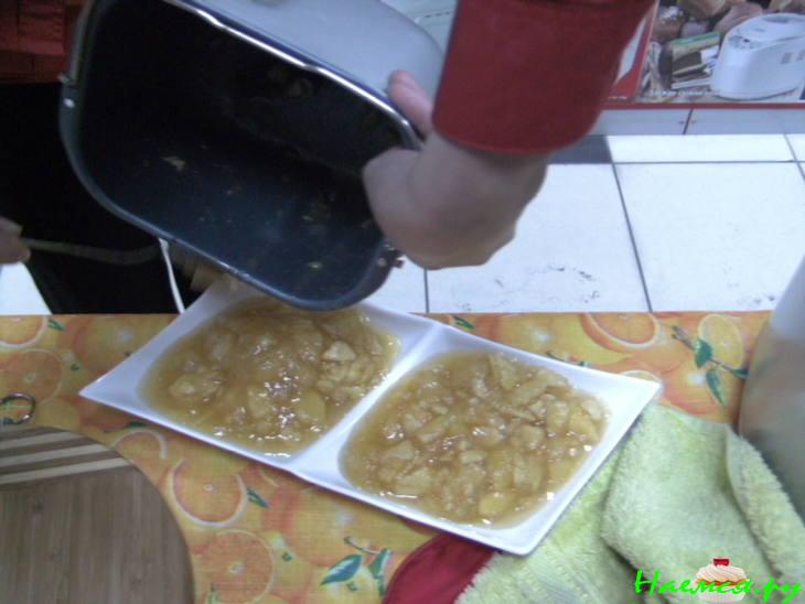 Яблочный джем из хлебопечки