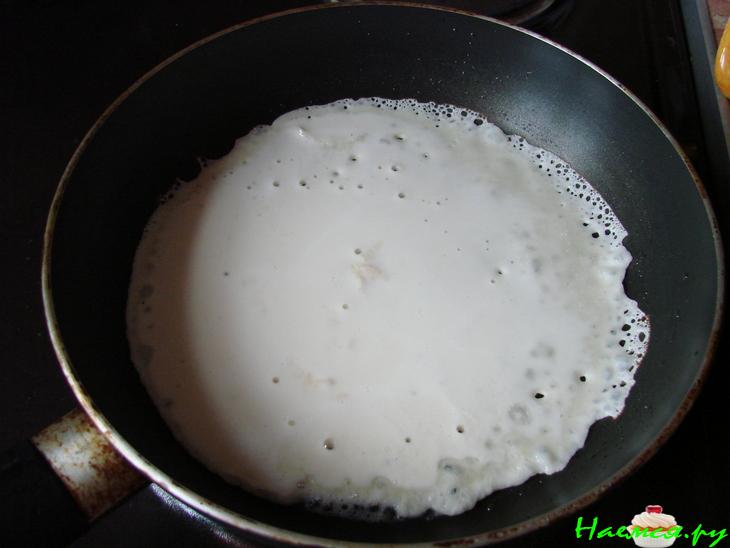 Блинчики сладенькие на молочке