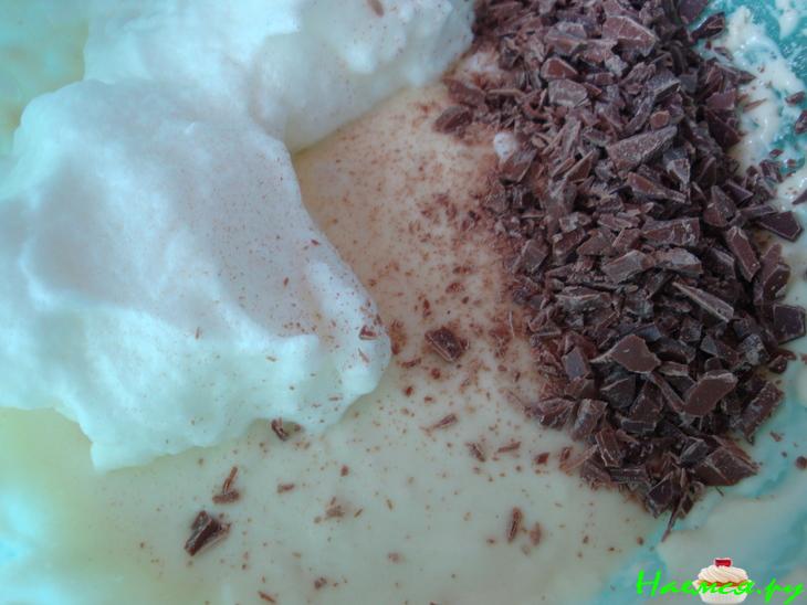 Блинчики с кусочками шоколада